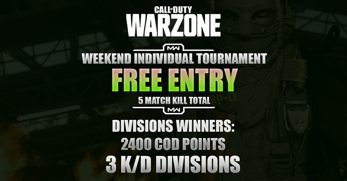 warzone tournaments