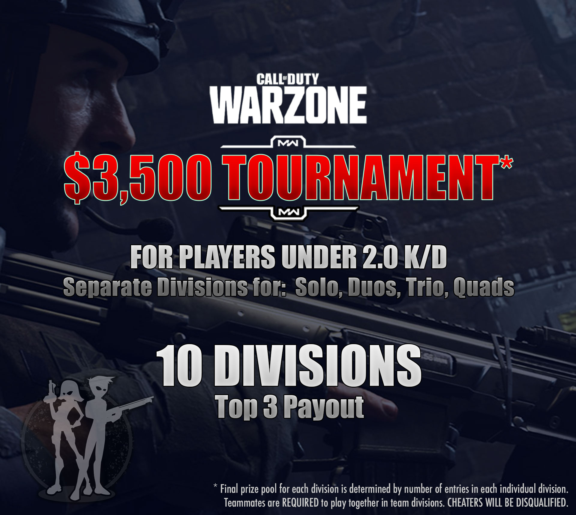 Cash Money Call of Duty Warzone Tournament